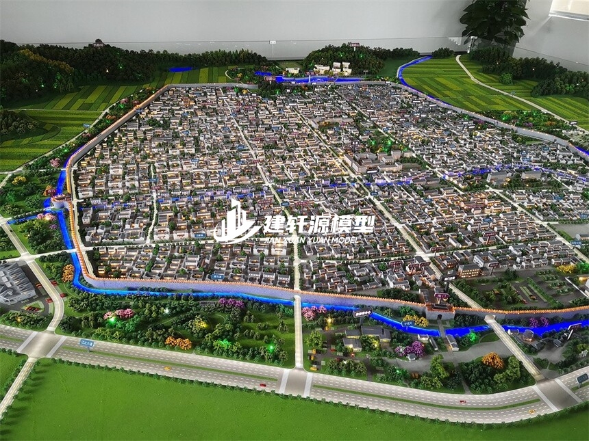 仓山城市规划模型
