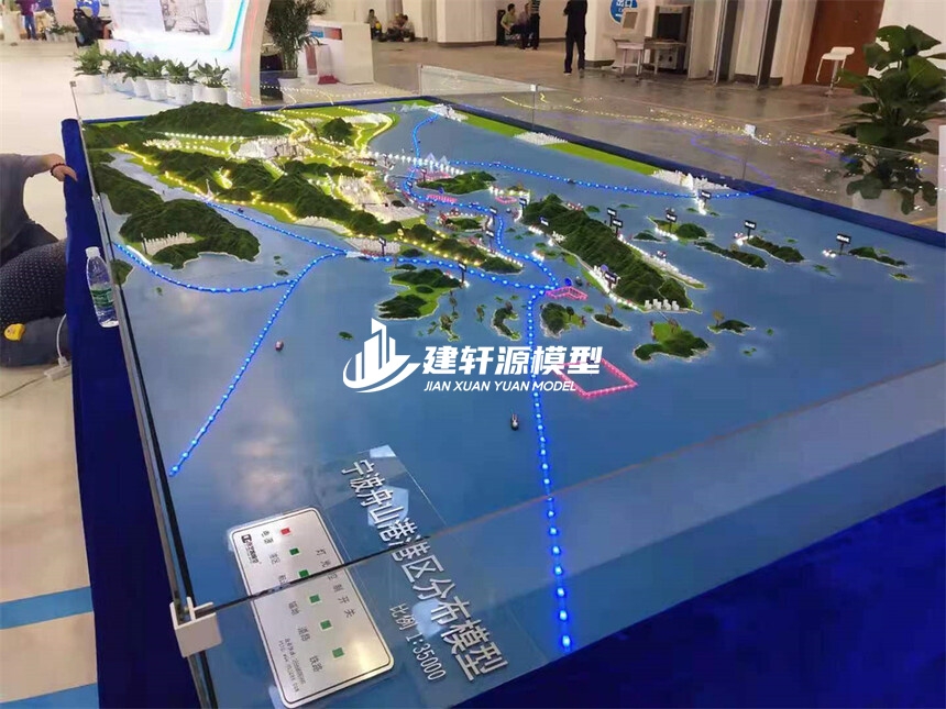 仓山地形地貌模型