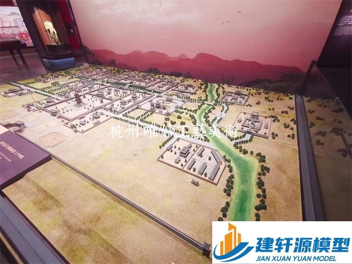 仓山微缩模型法门寺