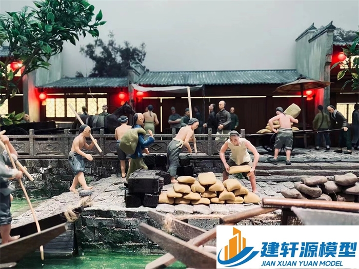 仓山博物馆江南水乡模型
